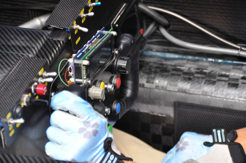 ステアリングまわり