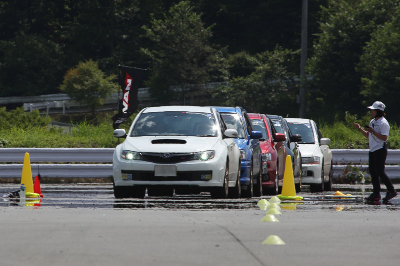 午後はタイム計測も行った