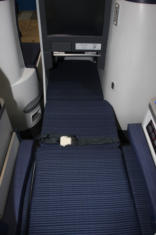 フルフラットにした状態