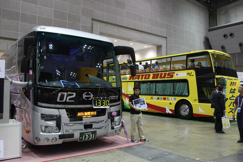 ウィラートラベル（WILLER TRAVEL）とはとバスも出展していた