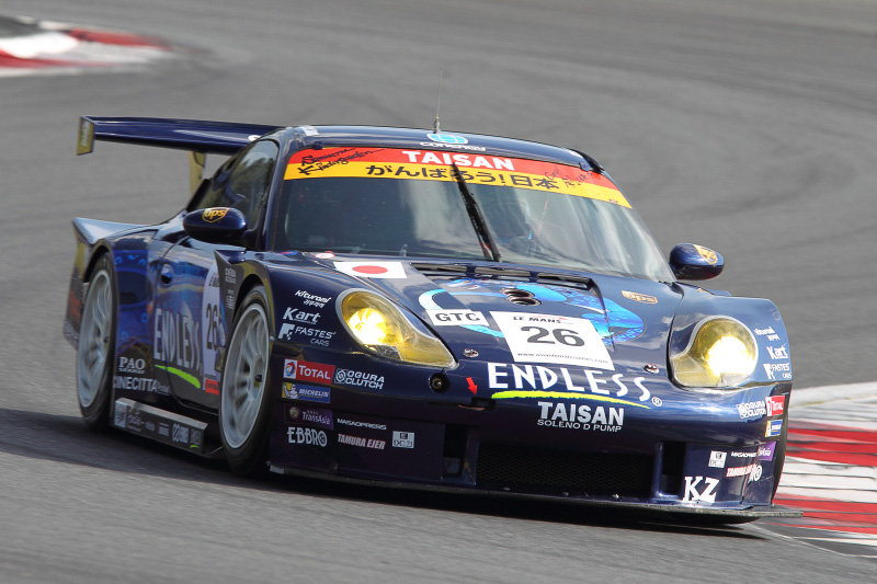 クラス4位のNo.26 Team TAISAN KEN ENDLESS（PORSCHE 996 GT3）