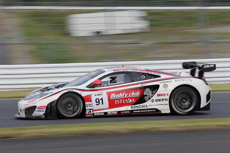 クラス5位のNo.91 AAI-RSTRADA（MCLAREN MP4-12C GT3）