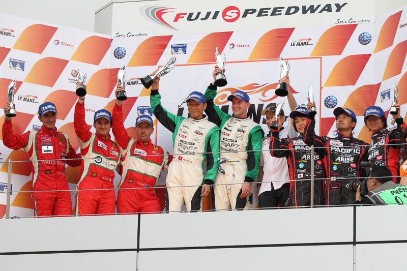 ポディウムの様子