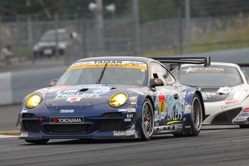 クラス4位No.0 Team TAISAN KEN ENDLESS（PORSCHE991 GT3R 997）