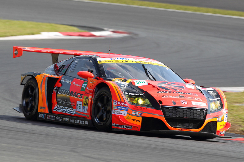 No.55 AUTOBACS RACING TEAM AGURI（HONDA CR-Z）