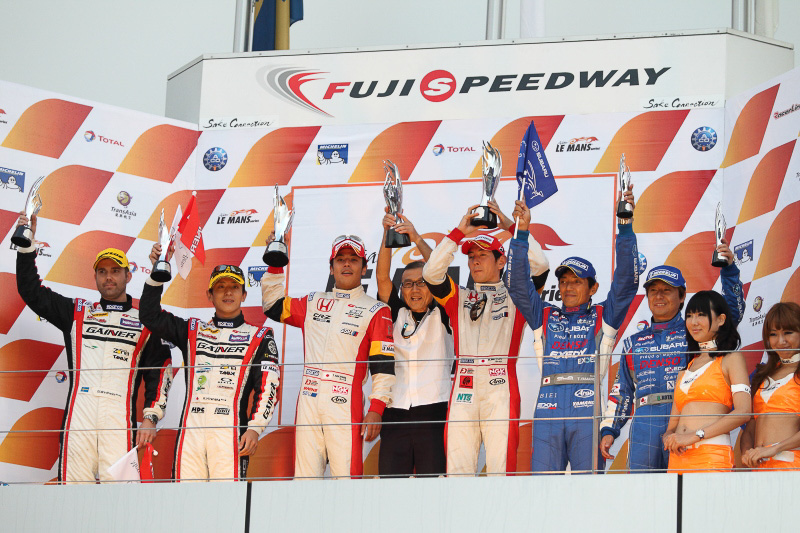 ポディウムの様子