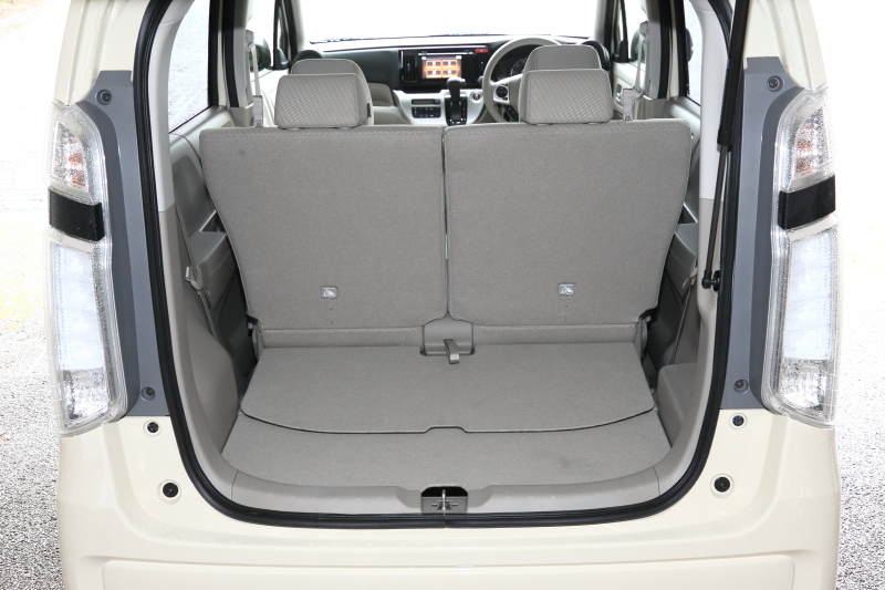 多彩なリアシートのアレンジ