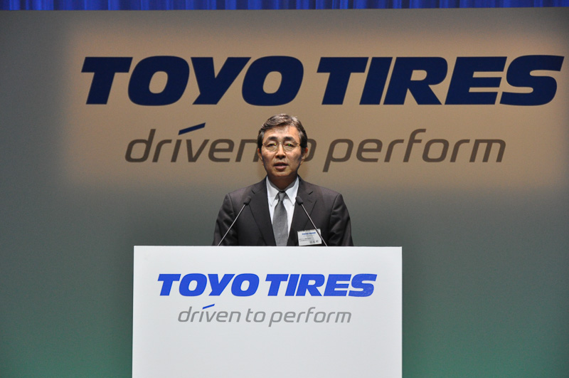 東洋ゴム工業 代表取締役社長 信木明氏