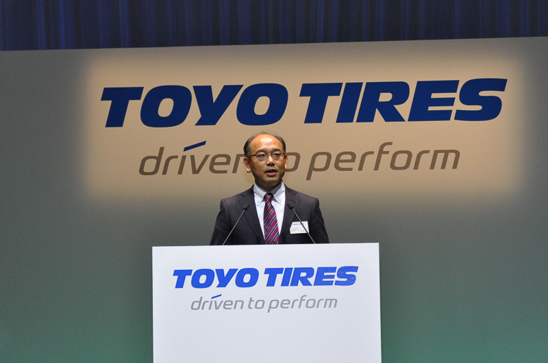 東洋ゴム工業 タイヤ技術第一部 商品開発グループ長 水谷保氏