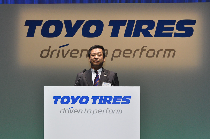 トーヨータイヤジャパン 常務取締役 営業本部長 植松秀文