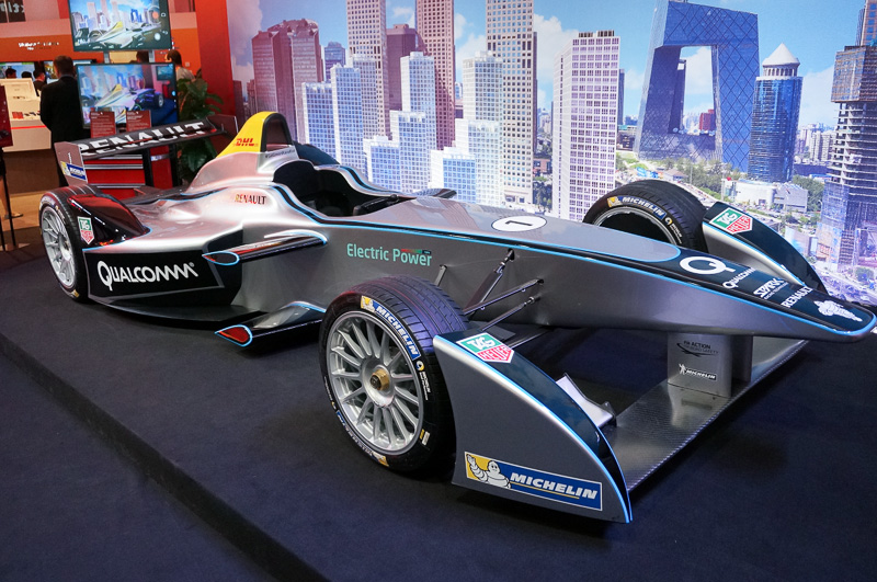 QualcommがテクニカルパートナーとなっているFormula E