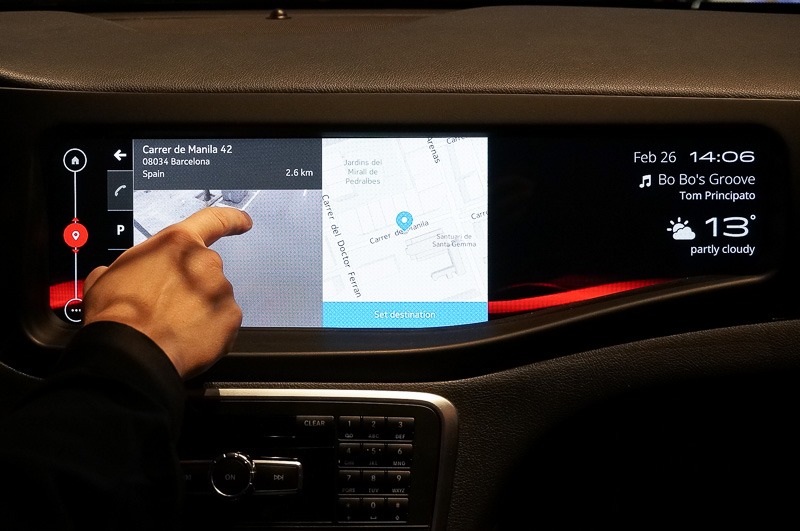 展示していたサンプルでは、地図データはオフラインでも利用できるようローカルに保存されていた