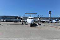 全日空商事DHC-8-300 ANA Q300大島空港ラストフライト Bombardier DHC-8-Q300 Dash 8 / JA804K - 最終運航日 - : SKY