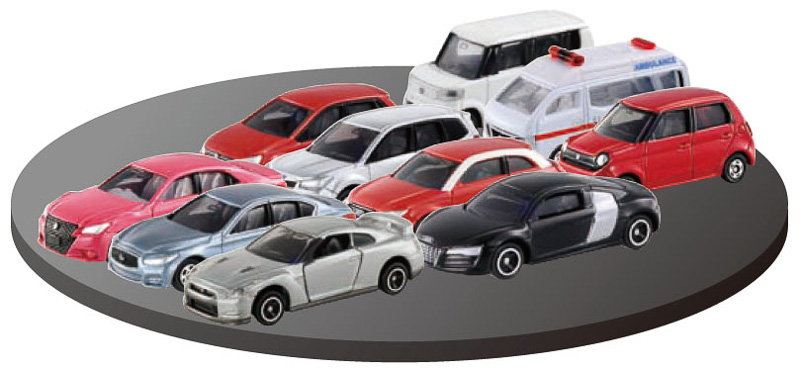 B賞「トミカミニカー 10車種セット」