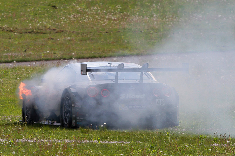 コースを外れグリーンへ