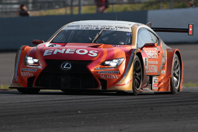 3位は確実に順位を上げた6号車 ENEOS SUSTINA RC F