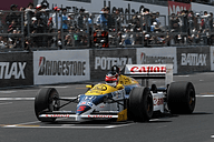 F1日本グランプリでナイジェル・マンセルがデモ走行 - Car Watch