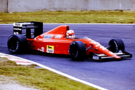 F1日本グランプリでナイジェル・マンセルがデモ走行 - Car Watch