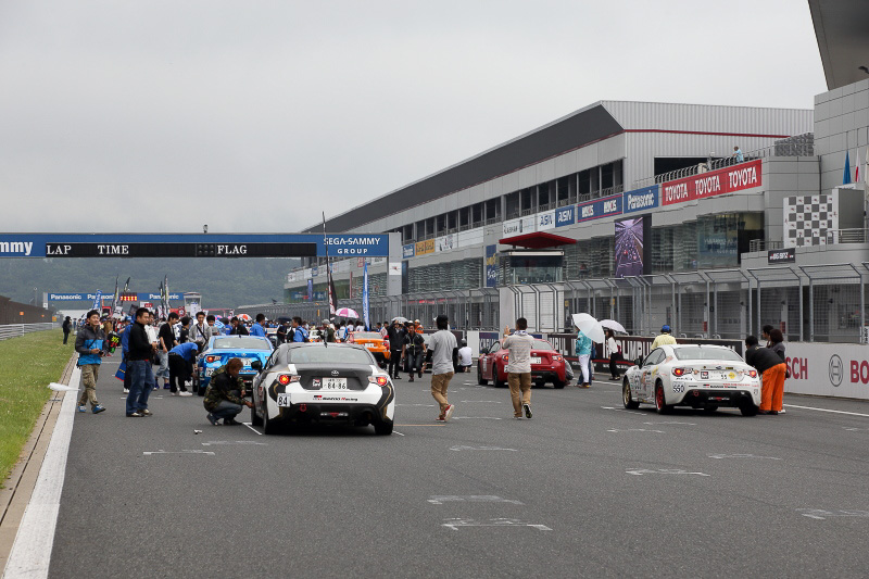 運よく決勝Aレースに残れたものの、決勝は最後尾スタートとなった