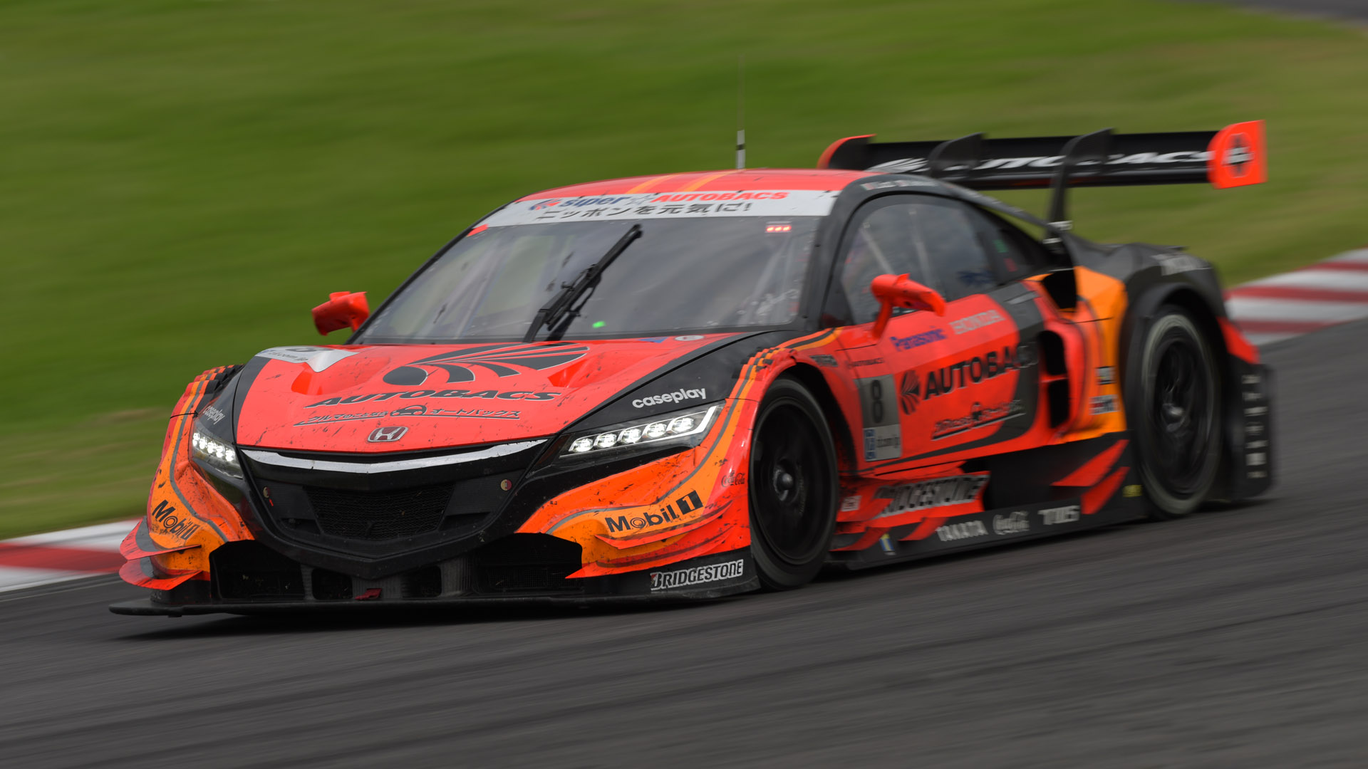 逆バンクの立ち上がり