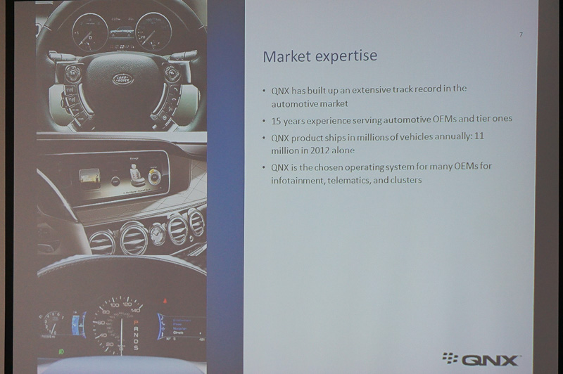 すでに2012年だけで1100万台の搭載車両が全世界で出荷された