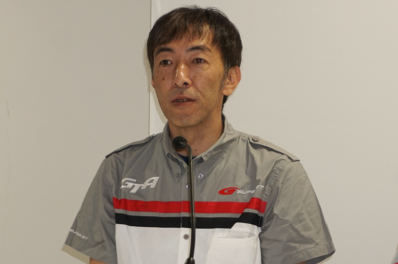 GTアソシエイション レース事業部 シニアマネージャー 服部尚貴氏