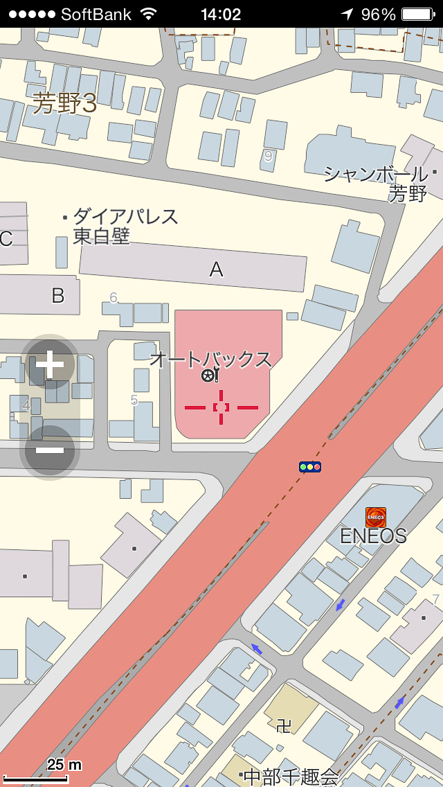 オートバックスのロゴ表示