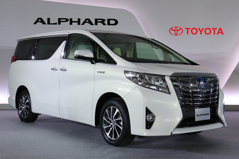 新型「アルファード」