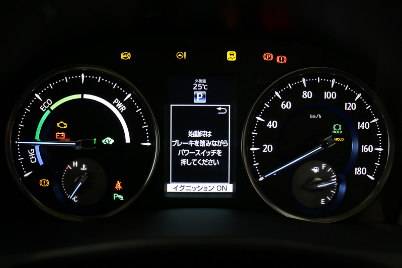 アルファード Xのインパネ