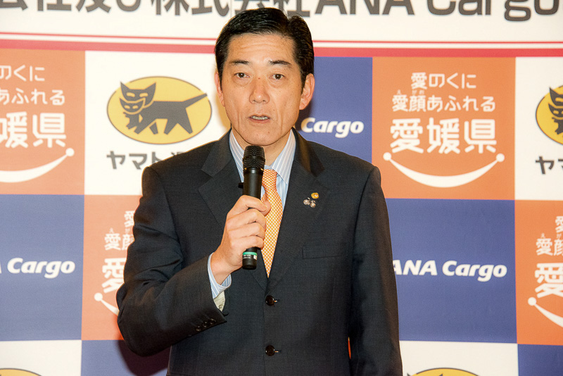 愛媛県知事 中村時広氏