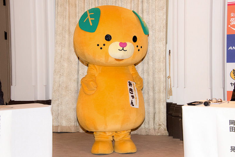 愛媛県の公式イメージアップキャラクター「みきゃん」