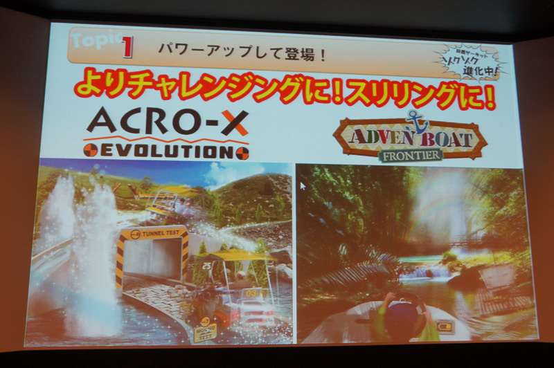 アクロエックスエボリューションとアドベンボートフロンティア