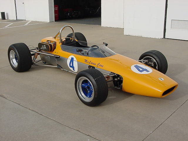 「鈴鹿アタックラップ＆ハイスピード」の主なエントリー申し込み車両。左から「McLaren M4A」「Cooper Maserati」「Lotus 23B」