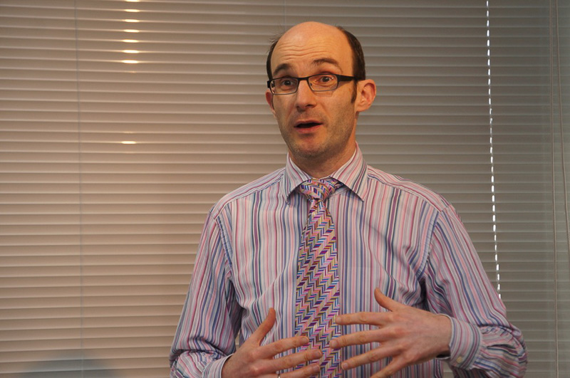 英ARMエンベデッド担当副社長のリチャード・ヨーク氏