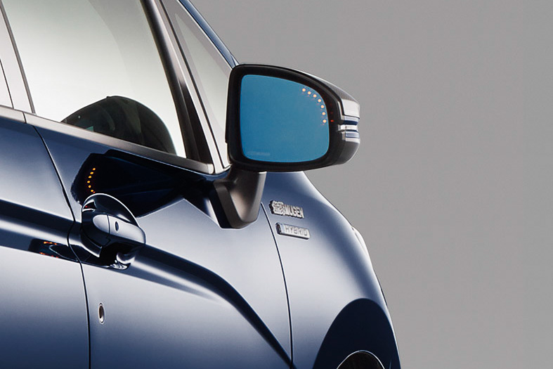 ハイブリッド LED ミラー