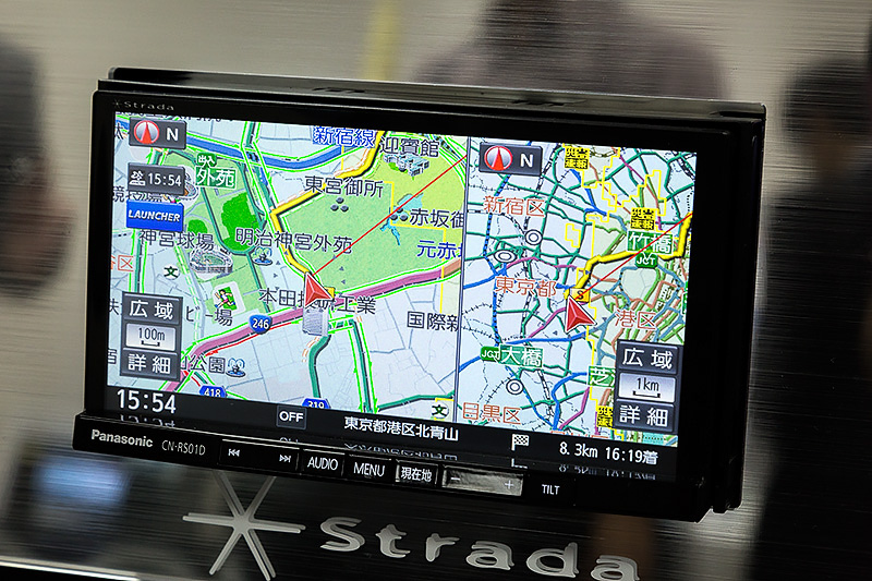 パナソニックは「美優ナビ」CN-RX01系、CN-RS01系をバージョンアップで対応（7月～8月）