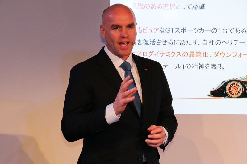 マクラーレン オートモーティブ アジア リージョナル ディレクター デイビッド・マッキンタイヤ氏