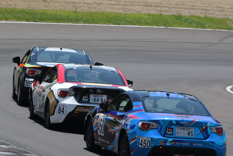 決勝の序盤、曲がらない感覚にとことん悩まされた