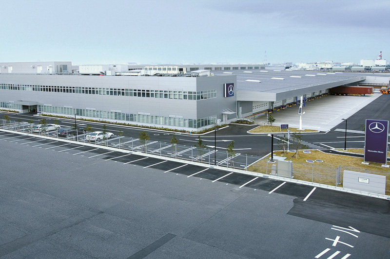 会場となったメルセデス・ベンツ日本 習志野トレーニングセンター