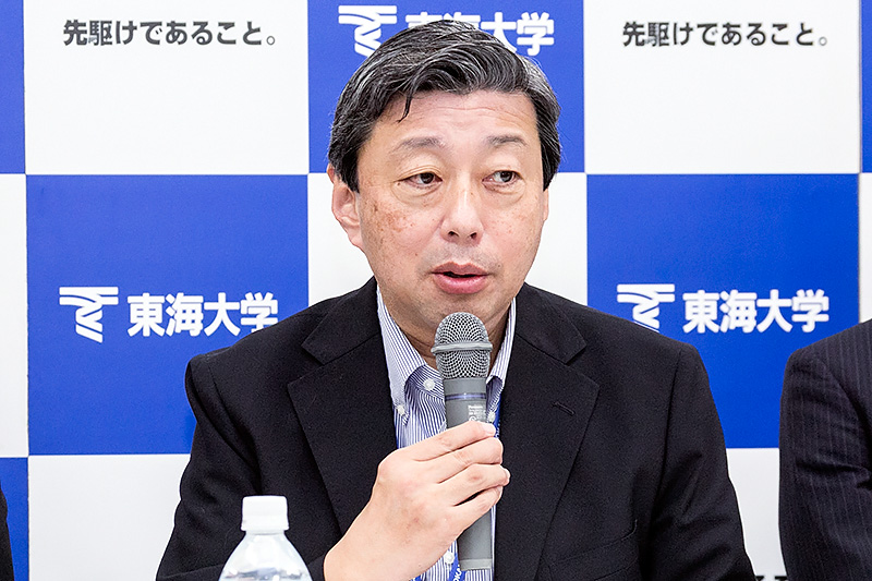東海大学 学長 山田清志氏