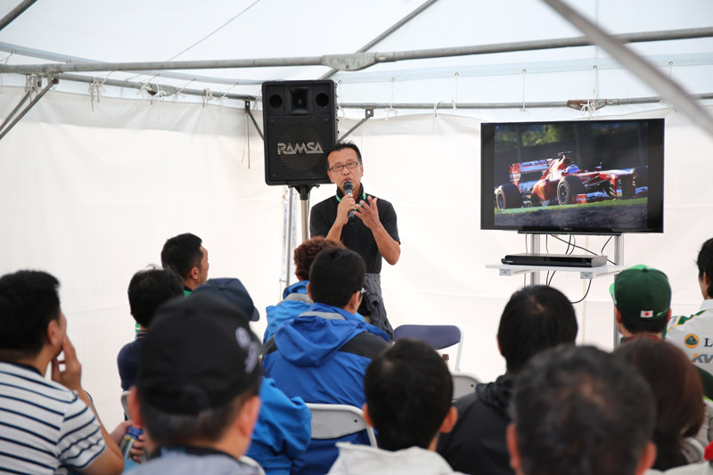 金曜は原氏、土曜は熱田氏のセミナー。2日とも大盛況となった