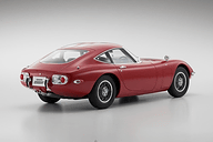 京商、限定1000台のミニカー 1/12スケール「トヨタ 2000GT