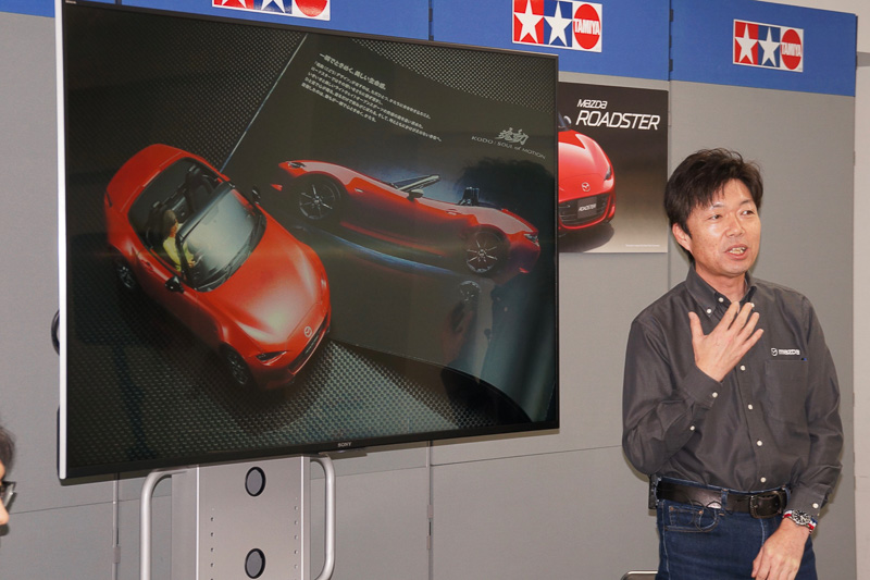 新型「ロードスター」のチーフデザイナー 中山雅氏