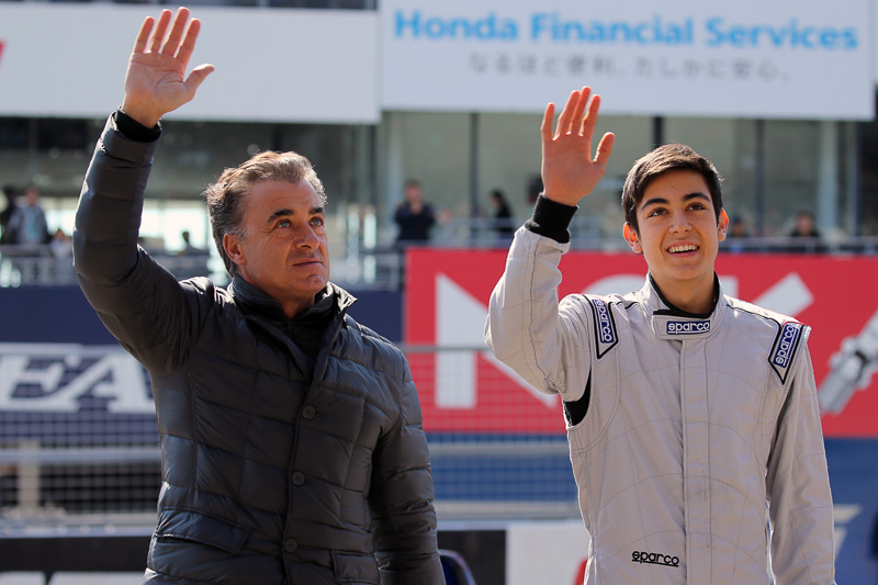 ジャン・アレジ氏（左）とジュリアーノ・アレジ選手（右）の来場も決定