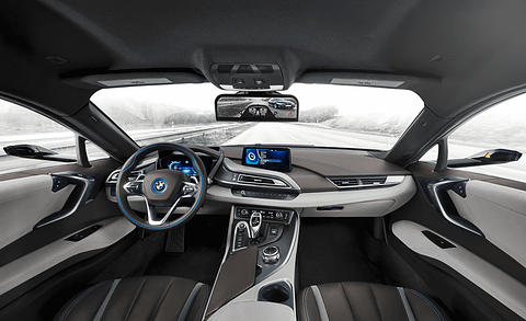 独bmw I8 のミラーレス車を Ces 16 で初披露 Car Watch