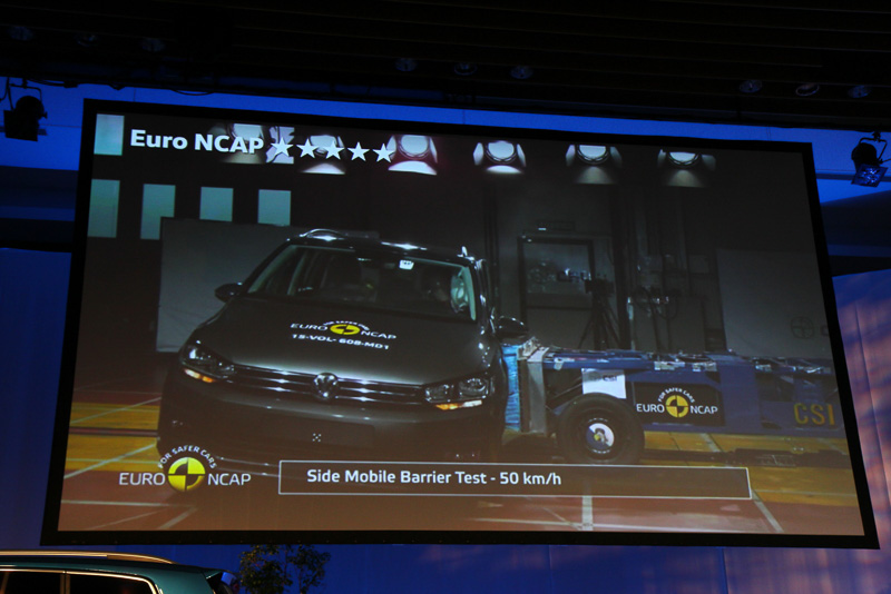 多くの安全性能が評価され、ユーロNCAPでは5スターを獲得した