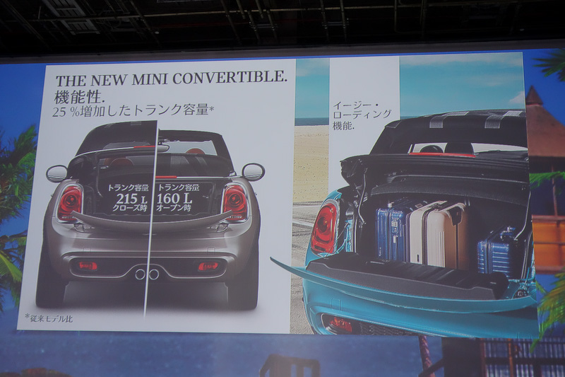 トランク容量について