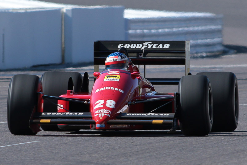 ジャンがドライブしたフェラーリ F187