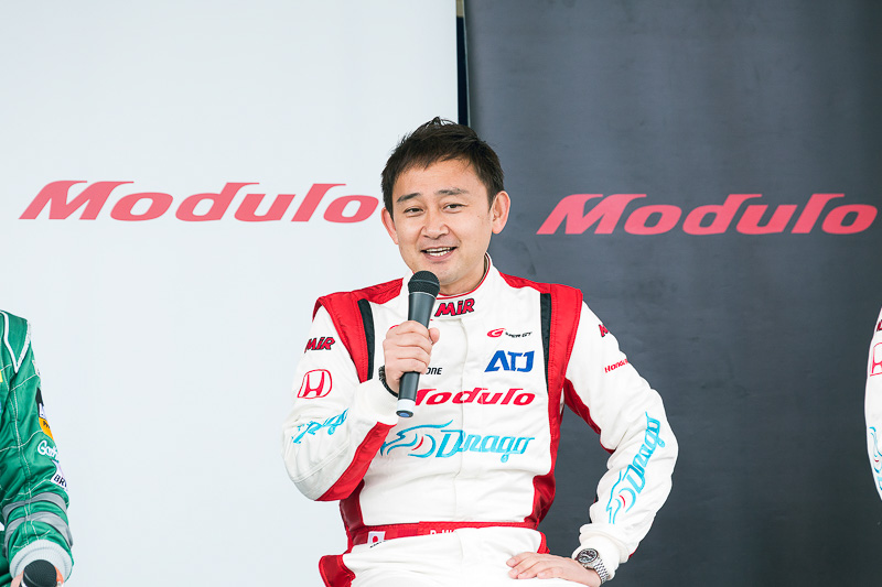 ドラゴ・モデューロ・ホンダレーシングの監督、道上龍氏