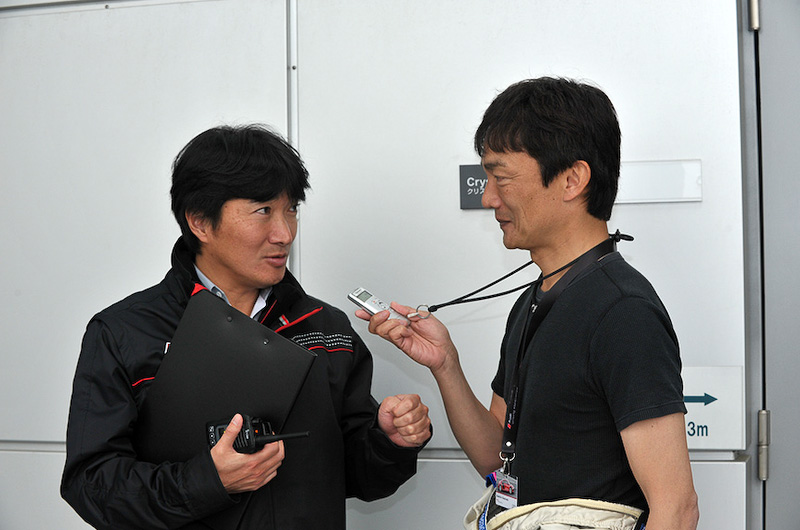 金子陽一インストラクターに取材。当日のようなウェットコンディションでタイムを出す走らせ方を聞いた